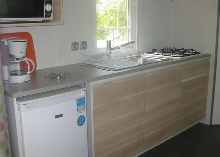 Mobil-home 4 Pers Avec Terrasse A - Api-1-52-574 Kamp alanı *